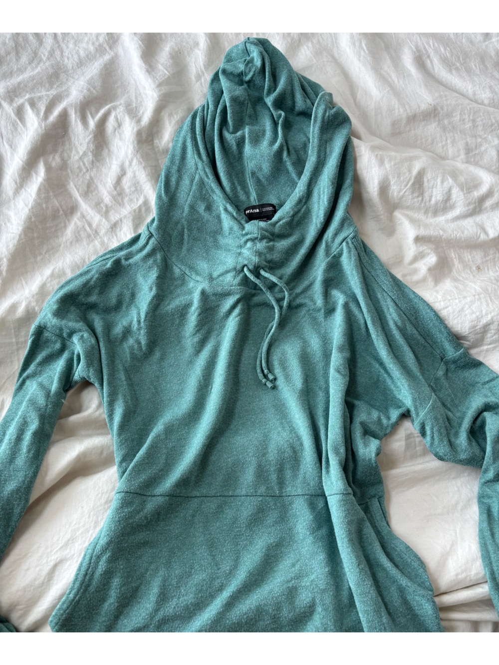 Prana Teal Pullover Hoodie